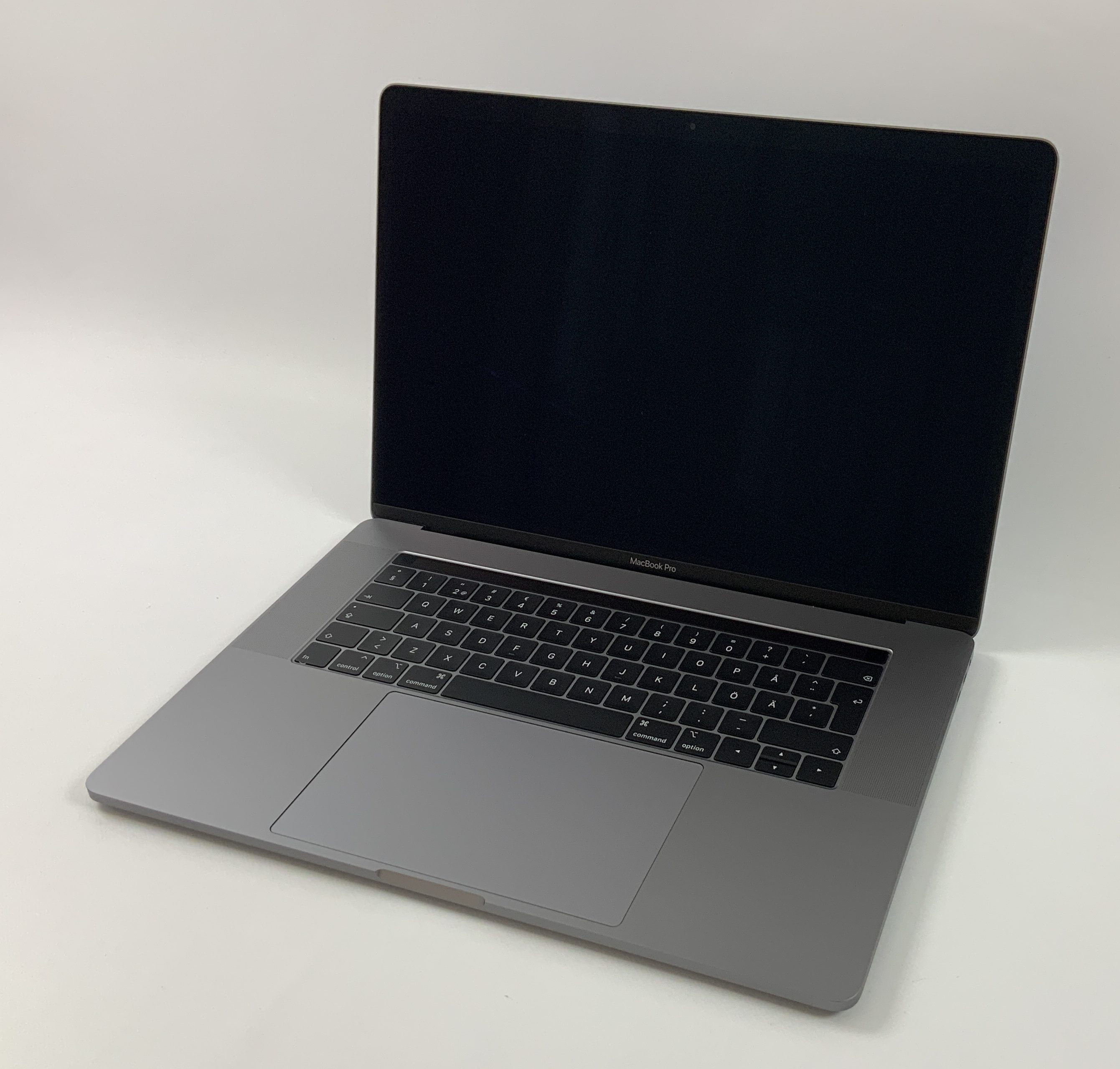MacBook Pro 15" Touch Bar Mid 2018 (Intel 6-Core i7 2.2 GHz 16 GB RAM 256 GB SSD), Space Gray, Intel 6-Core i7 2.2 GHz, 16 GB RAM, 256 GB SSD, Kuva 1